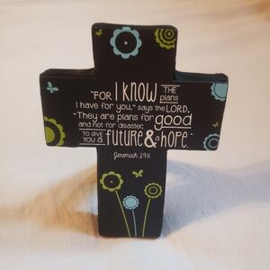 Jeremiah 29.11 Cross Decor